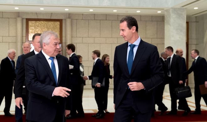 دام برس : دام برس | الرئيس الأسد يستقبل مبعوث الرئيس الروسي.. اللقاء يتناول العلاقات الاستراتيجية بين البلدين وتطورات المسار السياسي